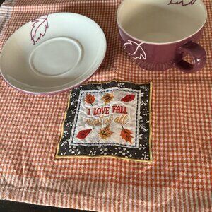 Starbucks 2007 cup/saucer set